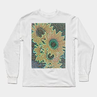 Sunflowers by Niamh Long Sleeve T-Shirt